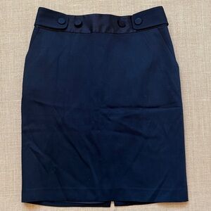 EUC Banana Republic Black Pencil Skirt